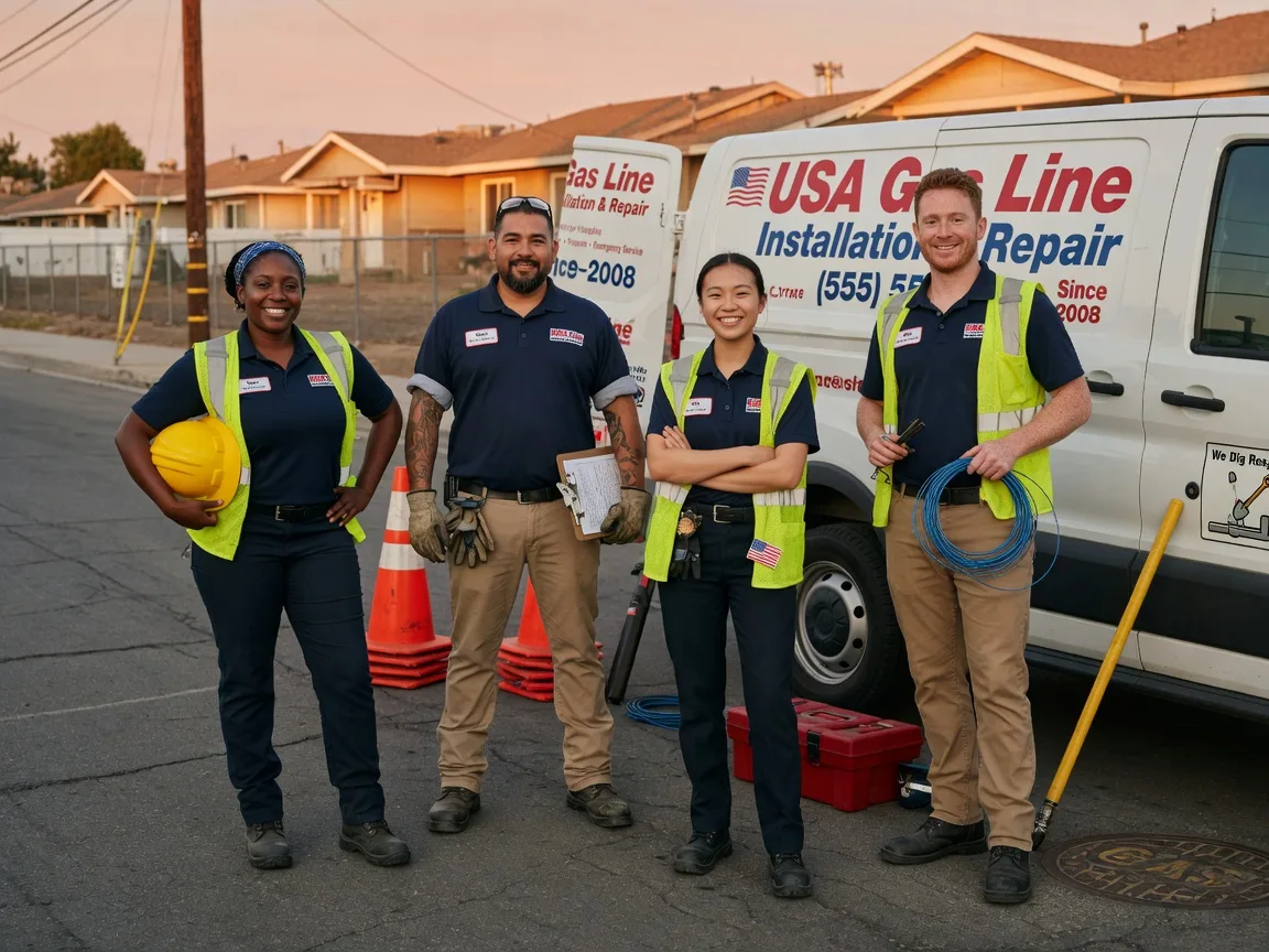 Gas Line Installation company in Four Lakes, WA